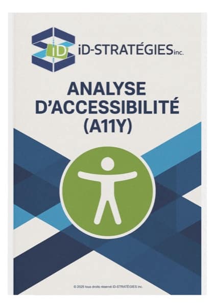 Exemples de tests d’accessibilité réalisés par iD-STRATÉGIES