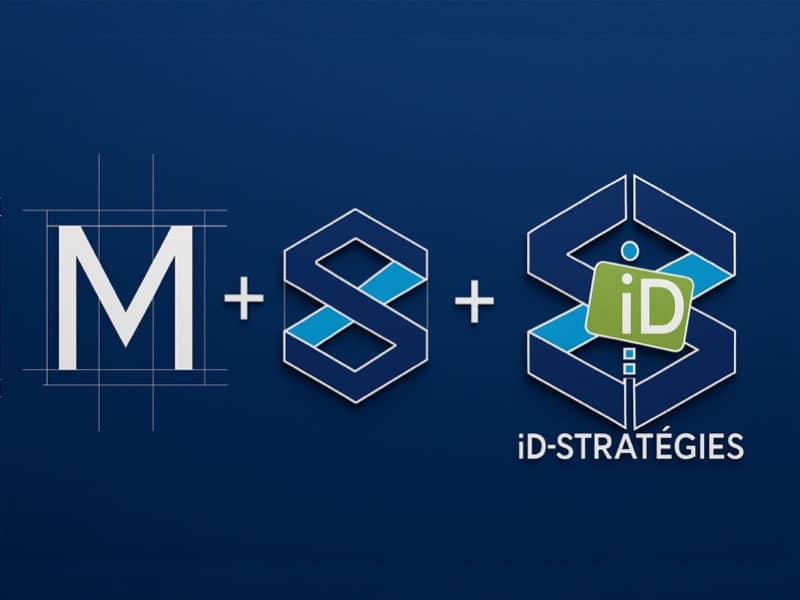 Symbolique du logo de iD-STRATÉGIES : un système visuel intelligent